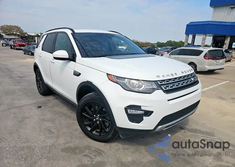 2016 Land Rover Discovery Sport Hse z USA, uszkodzony, nr VIN SALCR2BG6GH569416